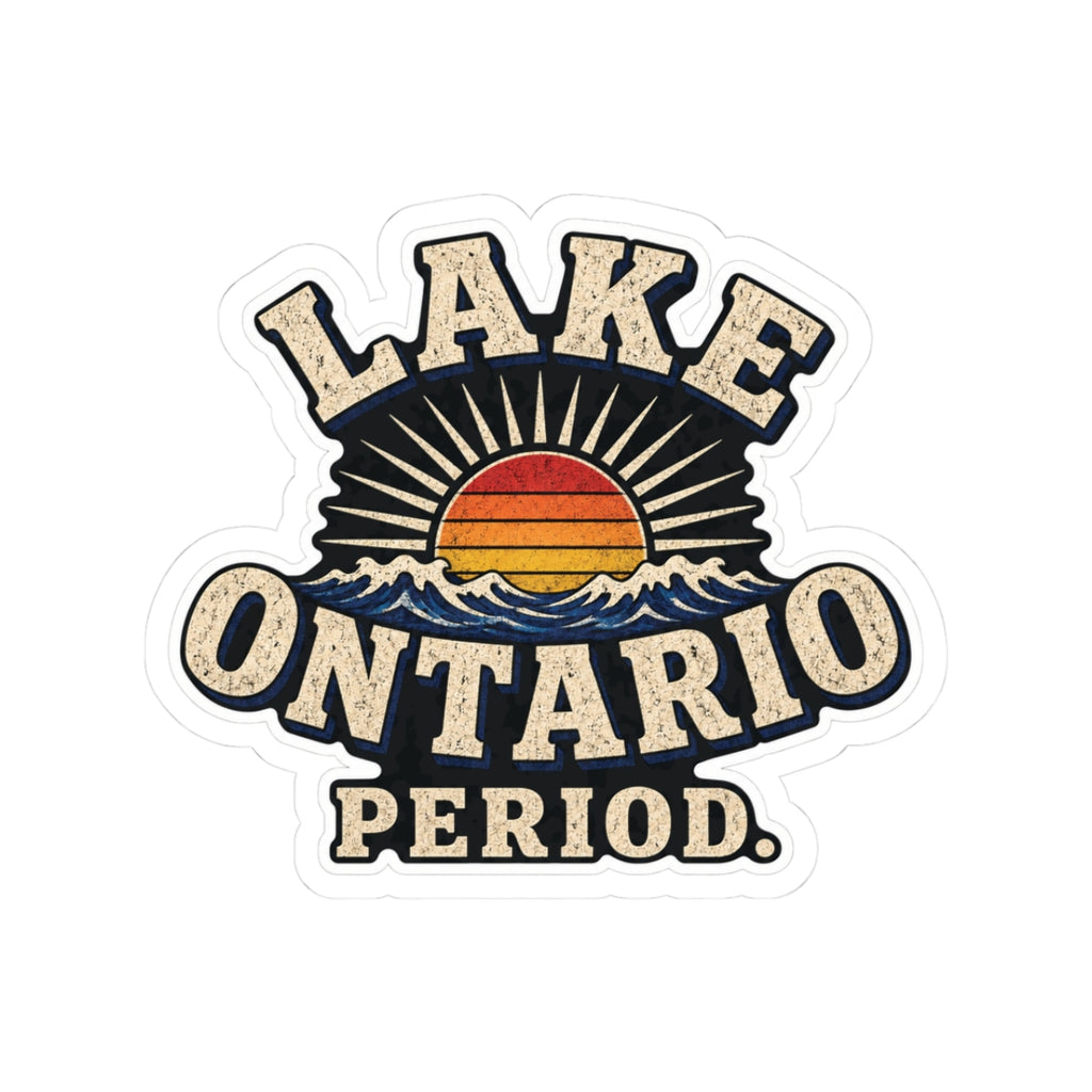 Lake Ontario. Period. — Sticker