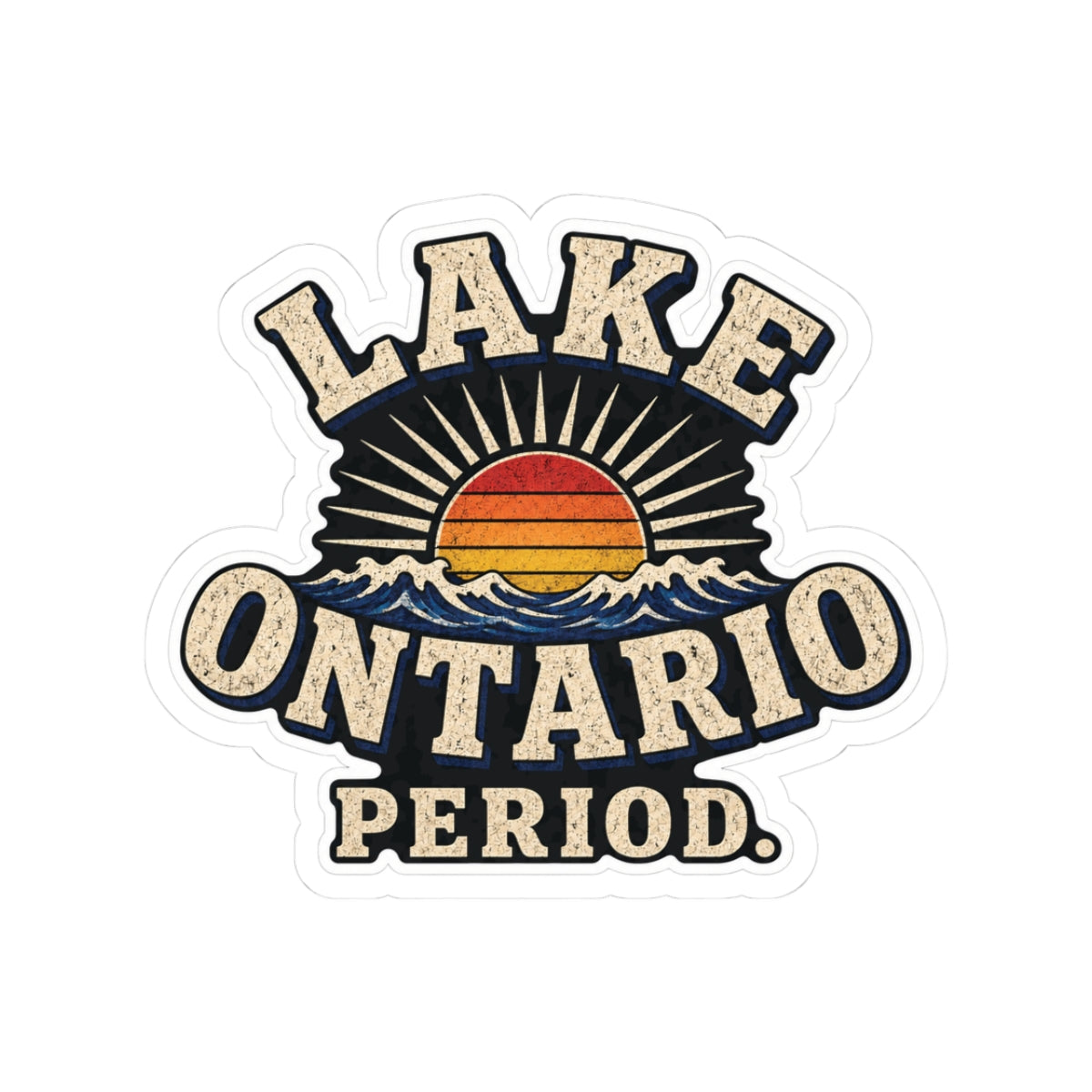 Lake Ontario. Period. — Sticker