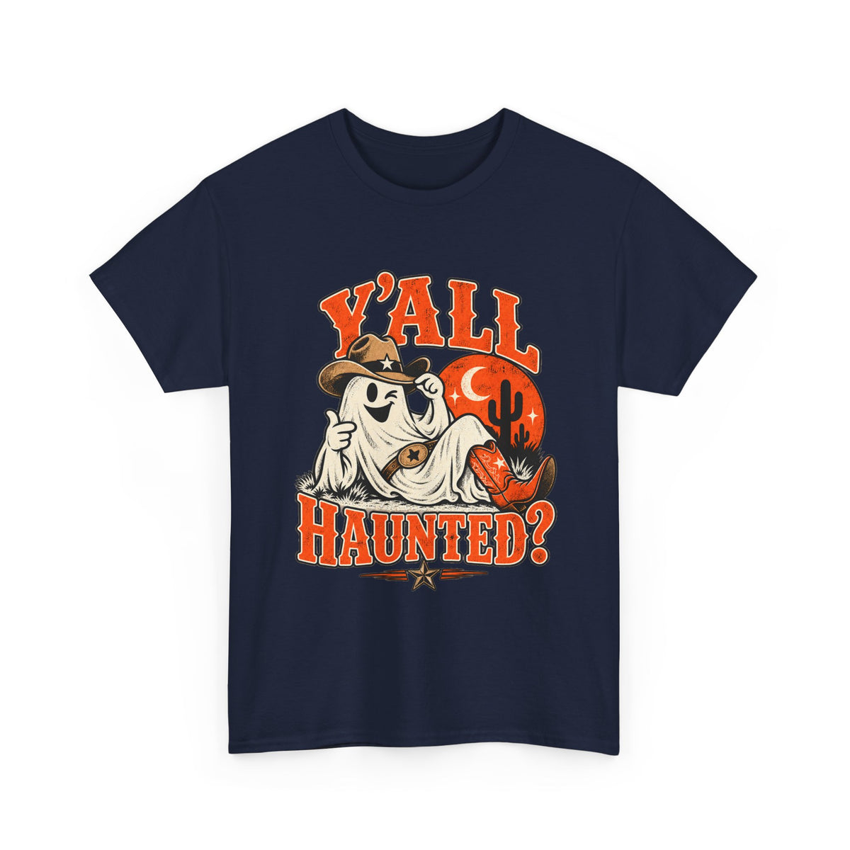 Y’all Haunted? — Cowboy Ghost Tee