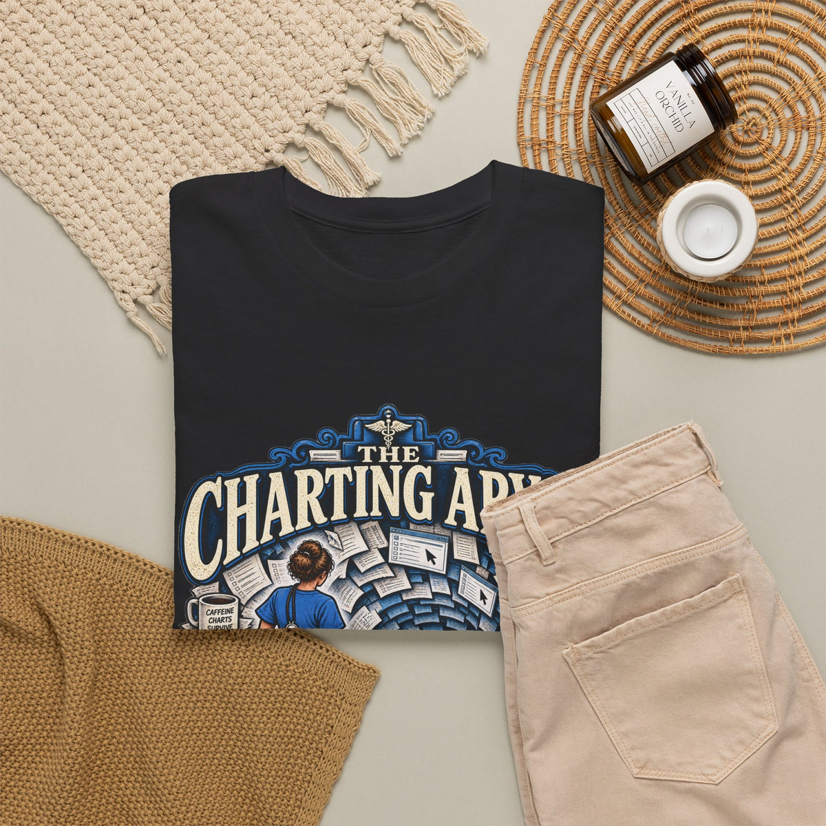 Charting Abyss — Nurse Tee
