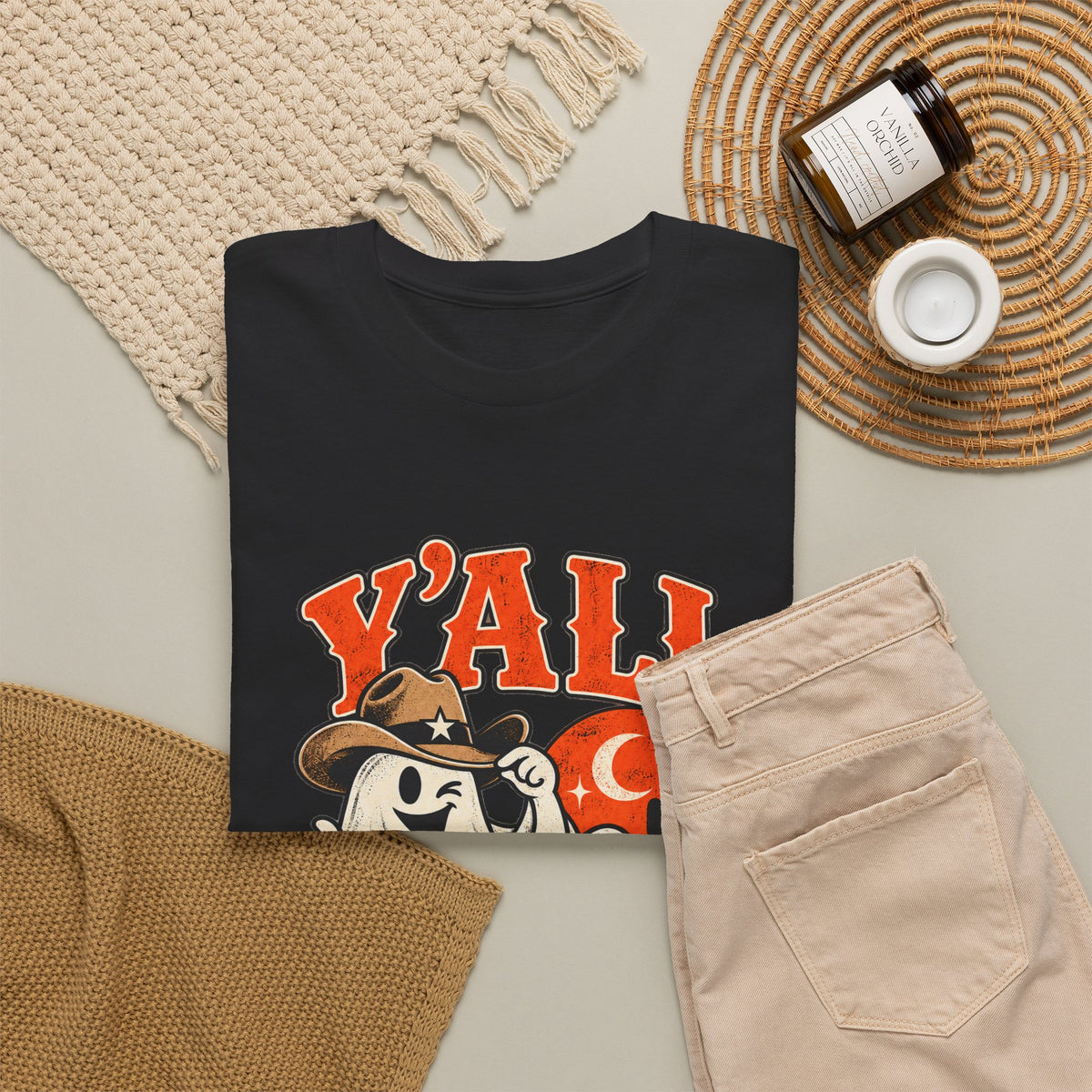 Y’all Haunted? — Cowboy Ghost Tee