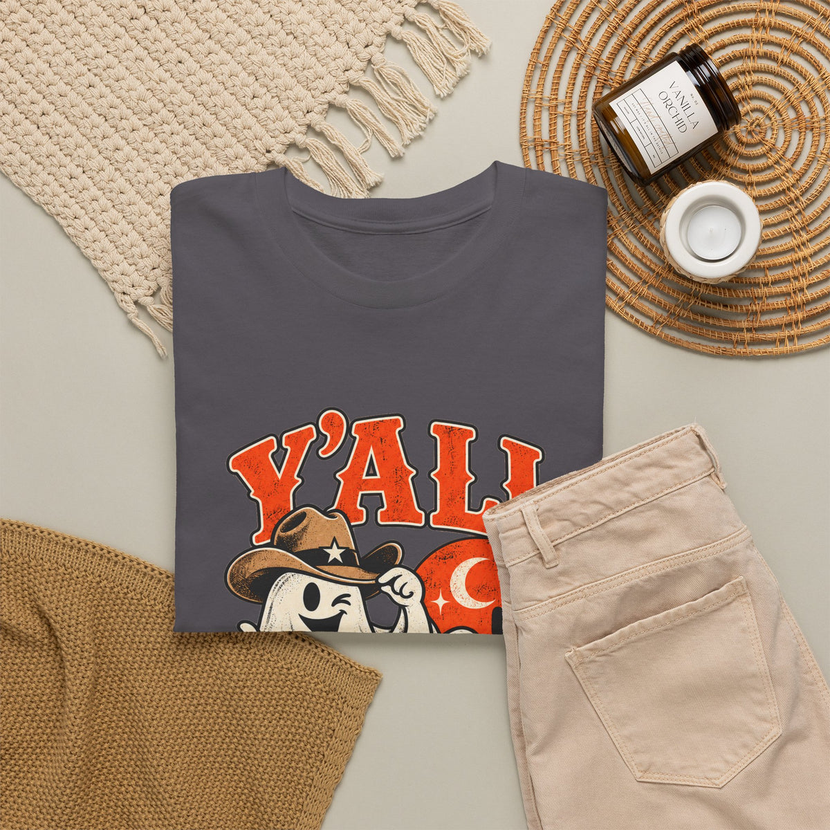 Y’all Haunted? — Cowboy Ghost Tee