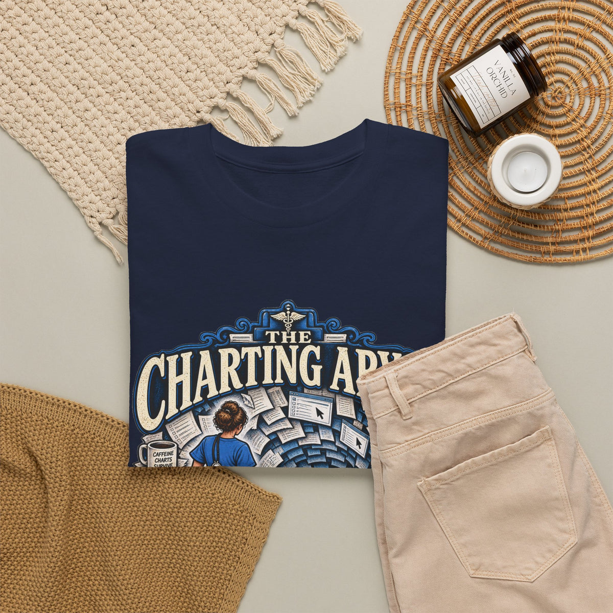 Charting Abyss — Nurse Tee
