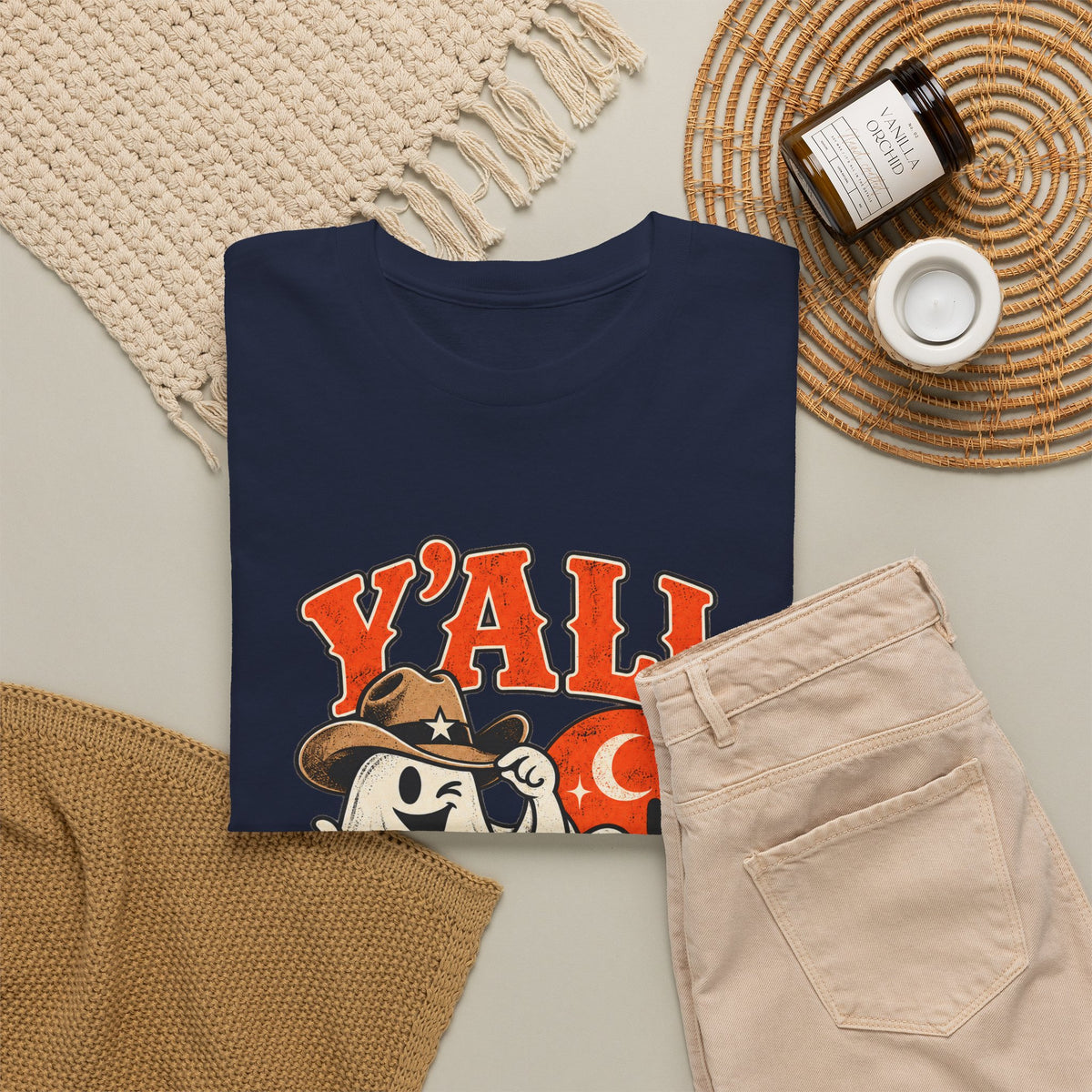 Y’all Haunted? — Cowboy Ghost Tee